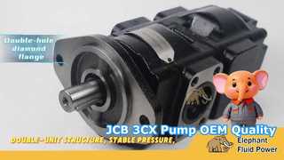 OEM-Qualität 20/903200 Parker / JCB 3CX Twin-Hydraulikpumpe