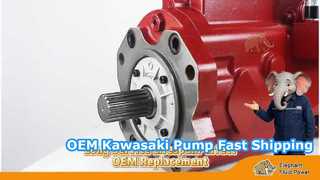 Sehen Sie sich die OEM-Qualität K3V180DT Kawasaki Baggerpumpe der K3V-Serie an. Neupreis, Versand, schnelle Demo