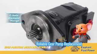 Ein genauerer Blick: Hydraulische Zahnradpumpe 14525545 VOE14525545 für Volv EC330B EC360B EC460B Bagger
