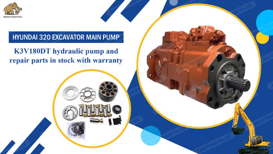 OEM-Qualität Hydraulikpumpenteile für Hyundai 320 Bagger K3V180Dt 31N9-10010 Hauptpumpe