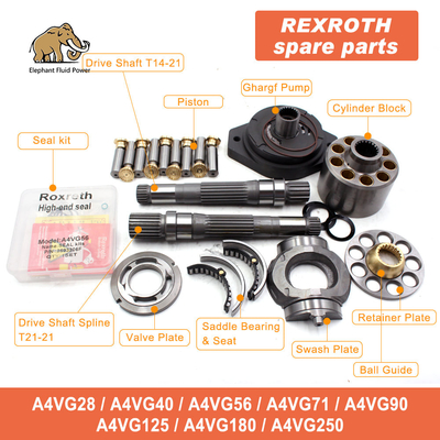 Hydraulikpumpe Rexroth-Dichtungs-Ausrüstung A4VSO A4VG A10VSO A15 A20 A11VO A2F A2V A6VM A7VM A8V