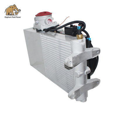 In Lager Betonmischer Ölkühler Kühler 18L 20L 24L 26L Ventilator, für Betonmischer Lkw Herstellung, Reparatur