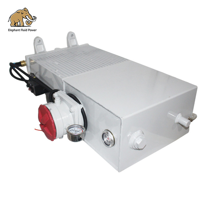 In Lager Betonmischer Ölkühler Kühler 18L 20L 24L 26L Ventilator, für Betonmischer Lkw Herstellung, Reparatur