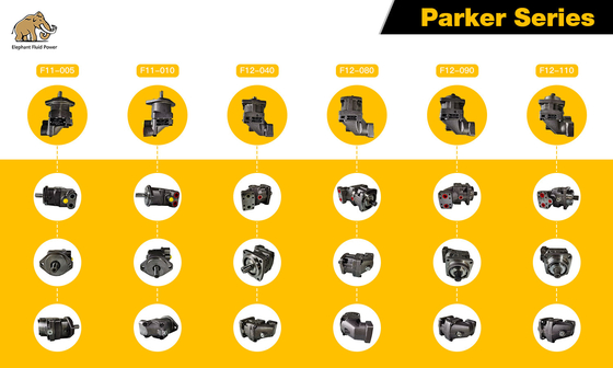 Parker F11 F12 F11-005-MB-CV-K-000 Parker Kolbenmotor Hydraulisch für den Ersatz des Originals