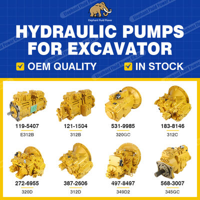 erpiller 203-4142-00 230414200 Hydraulische Kolbenpumpe A6VM80DA2 hergestellt in China