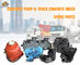 Konkretes LKW-Mischer-Bewegungsreduzierer-Getriebe P3301 P4300 P5300 P7300 P7500